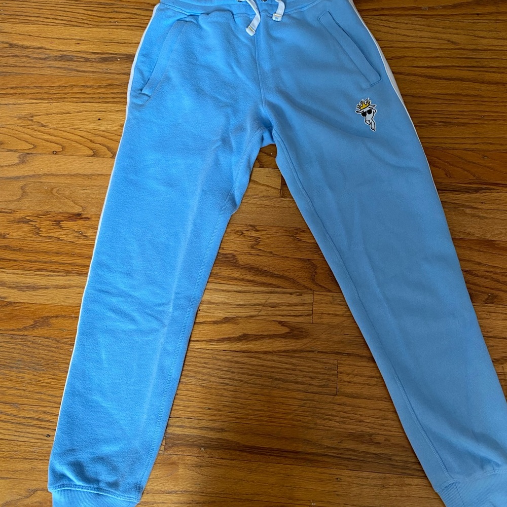 Goat light blue joggers. New condition. Never worn